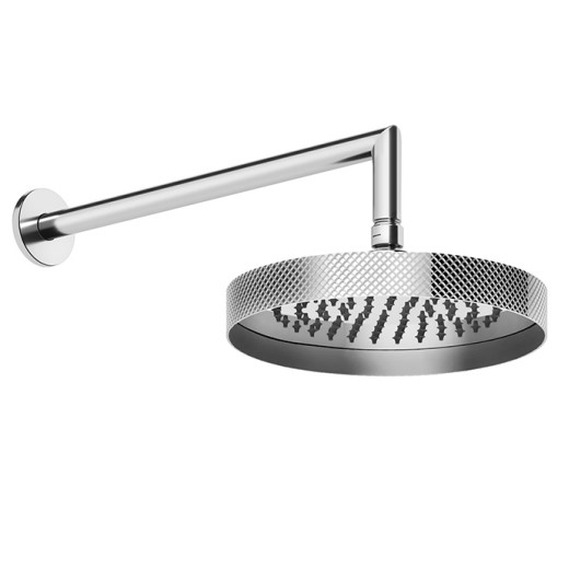 Тропический душ Gessi Anello 34,3х21,8 63448031 хром схема 2