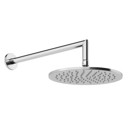 Тропический душ Gessi Anello 34,8х25 63348707 черный металл браш PVD схема 2