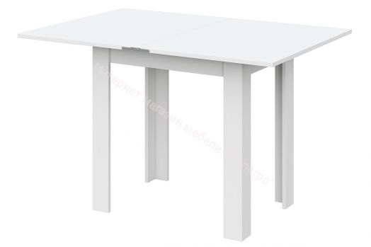 Стол обеденный СО 3 (Раскладной) Белый
