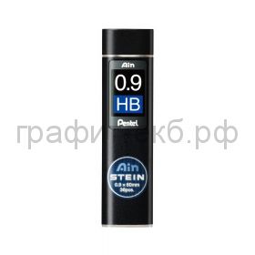 Грифели 0.9мм HB Pentel 36шт.Ain Stein C279-HB