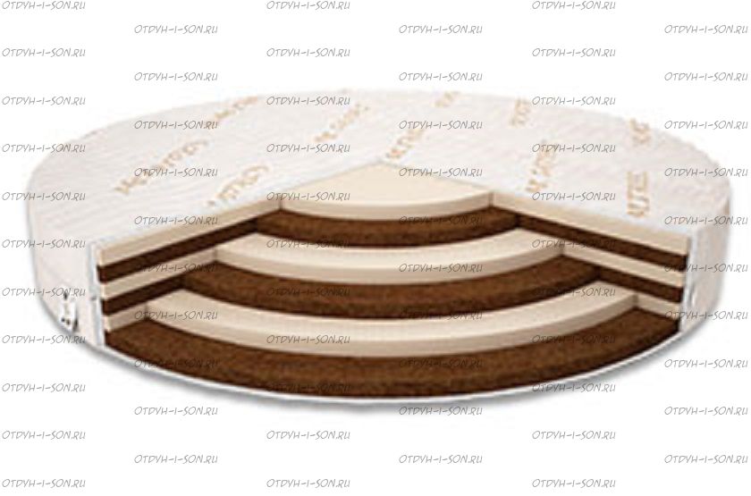 Матрас круглый Sandwich L Mr.Mattress