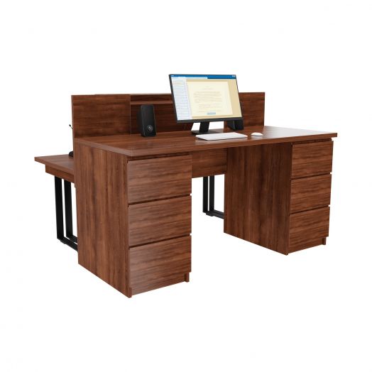 Сенсорный логопедический стол Logo Pro (Орех тёмный)