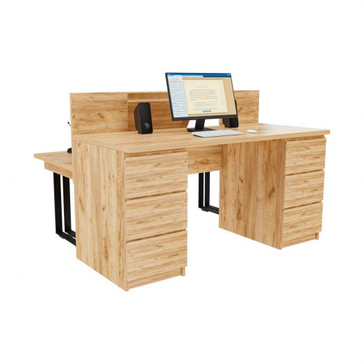 Сенсорный логопедический стол Logo Pro (Орех светлый)