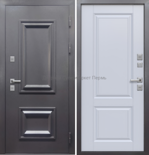 11см ТЕРМО Багет Букле Антрацит/Белый матовый NEW