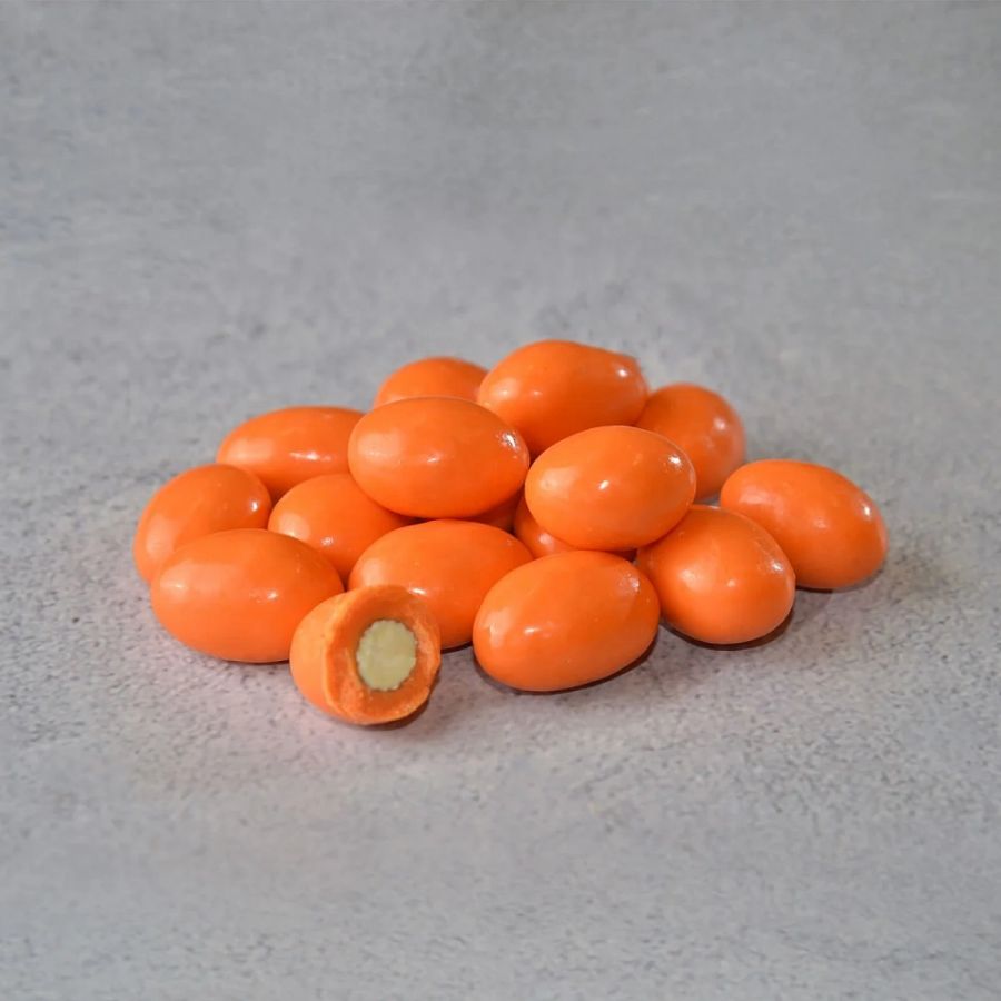 Миндаль со вкусом манго в глазури