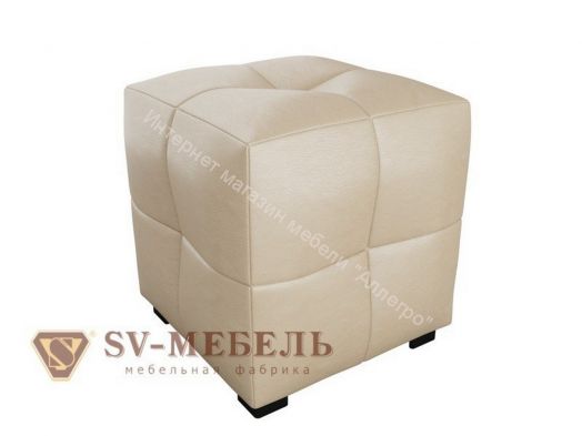 Пуф Квадратик Сантекс Беж