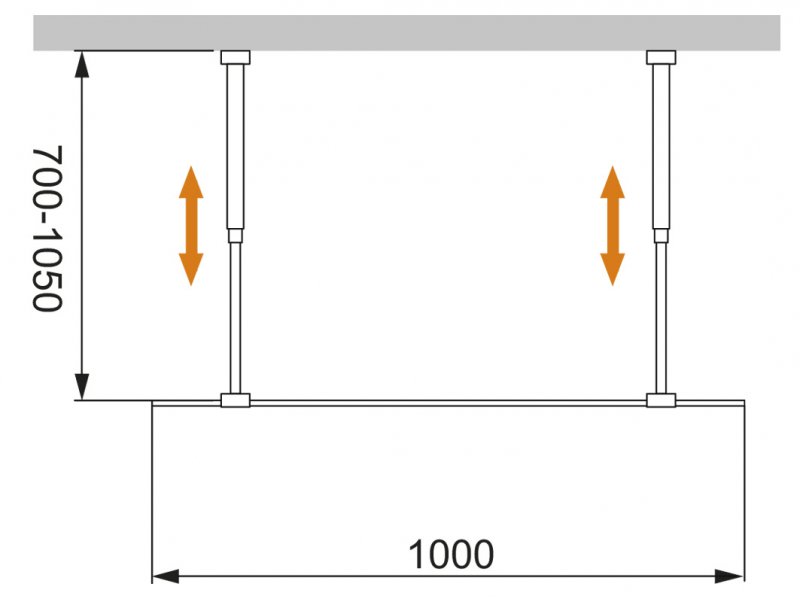 Душевая перегородка CEZARES LIBERTA-L-2-100-C схема 2