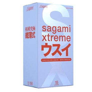 Презервативы ультратонкие Sagami Xtreme 004, 15 шт.