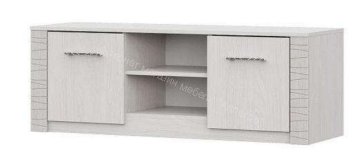 Тумба для телевидеоаппаратуры 1300 Серия №4 Гамма 20 Ясень Анкор светлый/Сандал светлый