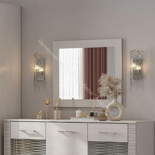 Зеркало Серия №4 Гамма 20 Ясень анкор светлый