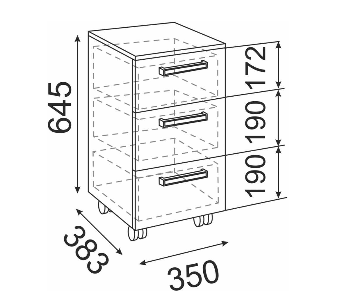 "Walker" Тумба модуль 9