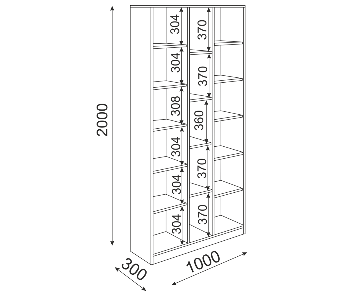 Остин М7 Стеллаж