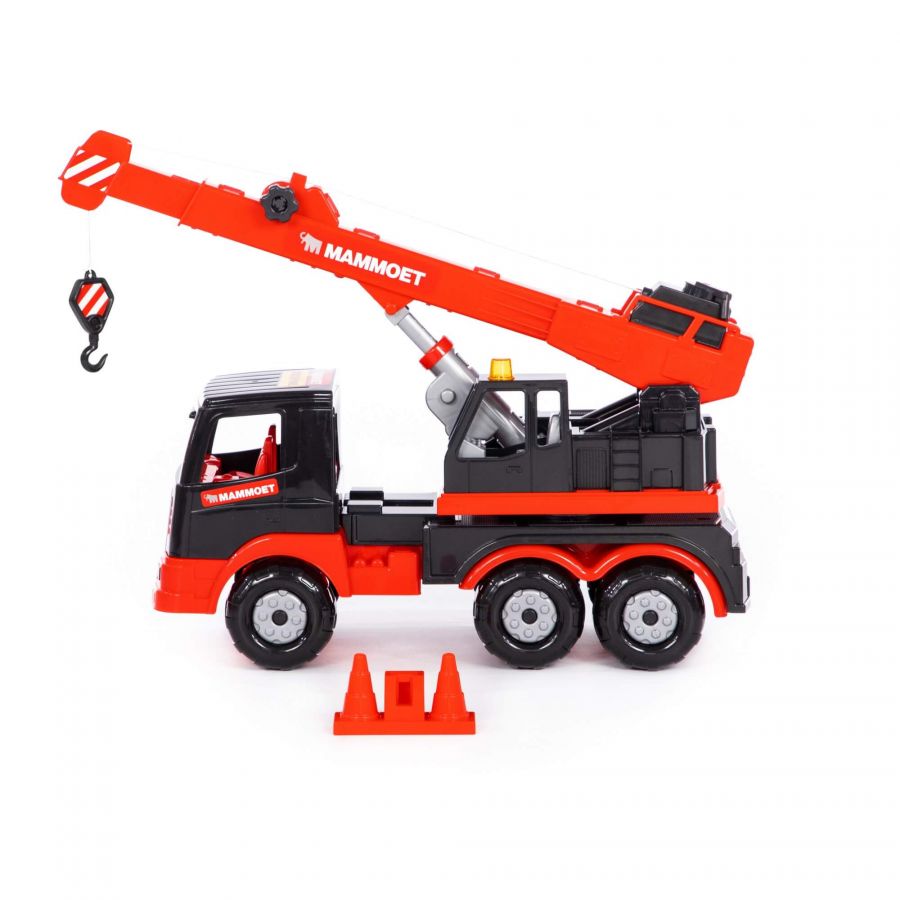 "MAMMOET", Автомобиль-кран №2 (в сеточке)