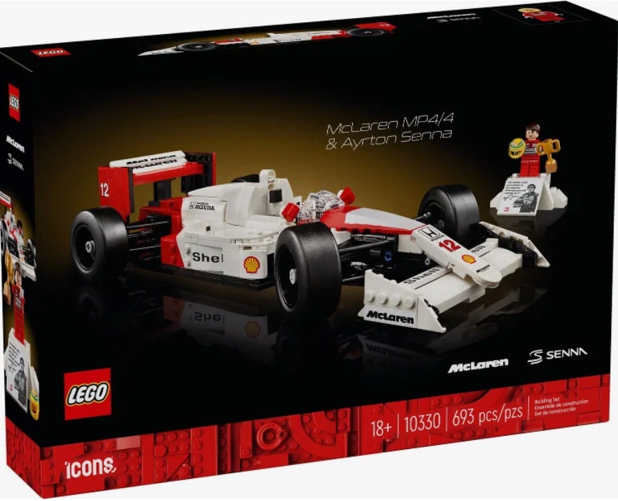 Конструктор LEGO Коллекционные наборы 10330 Конструктор McLaren F1 MP4/4 и Айртон Сенна