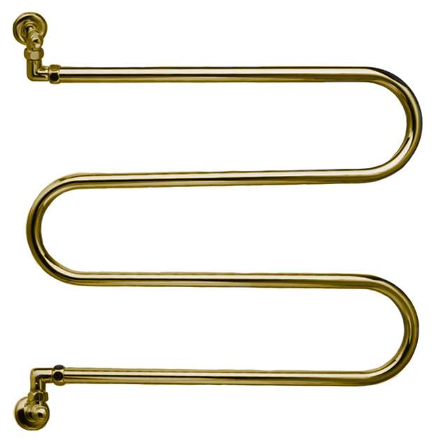 Изображение Бронзовый полотенцесушитель водяной Margaroli Vento 400OB