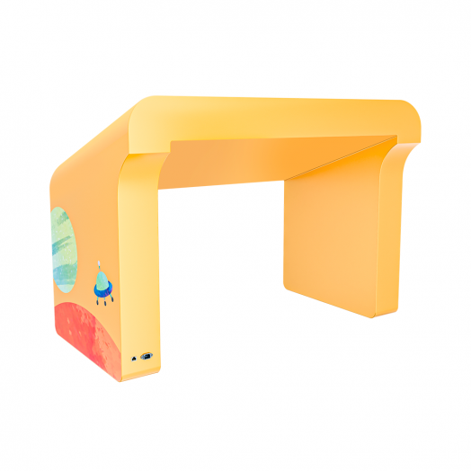 Детский сенсорный стол Leo (жёлтый)