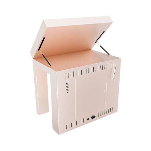 Детский многофункциональный развивающий стол Buka (бежевый)