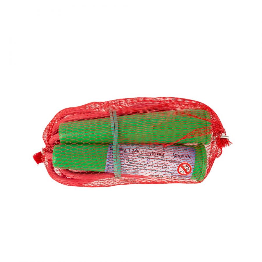 Скакалка L2,4м, d шнура 4мм
