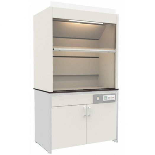 Шкаф вытяжной лабораторный, с камерой из полипропилена (Белый)