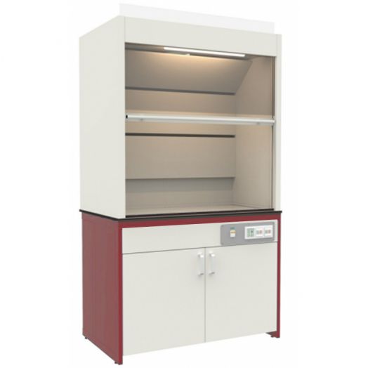 Шкаф вытяжной лабораторный, металлический (Красный)