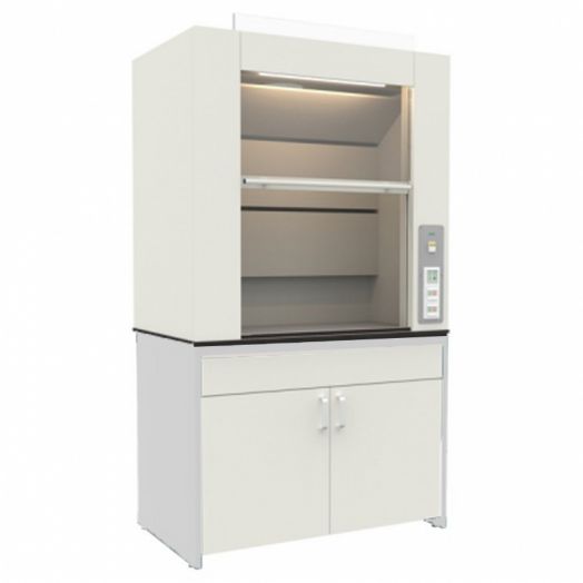 Шкаф вытяжной лабораторный,  типа А металлический (Белый)