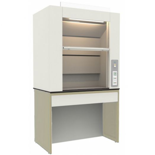 Шкаф вытяжной лабораторный,  типа А металлический без тумб (Бежевый)