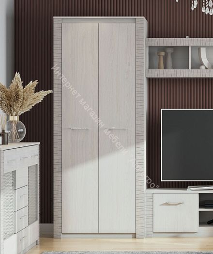 Гостиная Гамма-20  Серия №4 Ясень анкор светлый/Сандал светлый