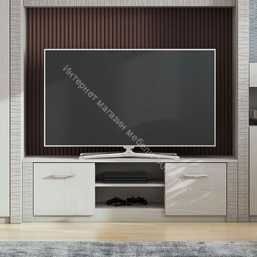 Гостиная Гамма-20  Серия №4 Ясень анкор светлый/Сандал светлый