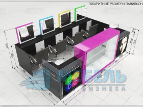 Броу бар стойка