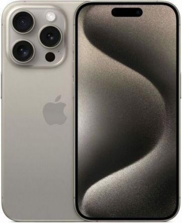 Смартфон Apple iPhone 15 Pro Max 512GB Natural Titanium Dual eSIM