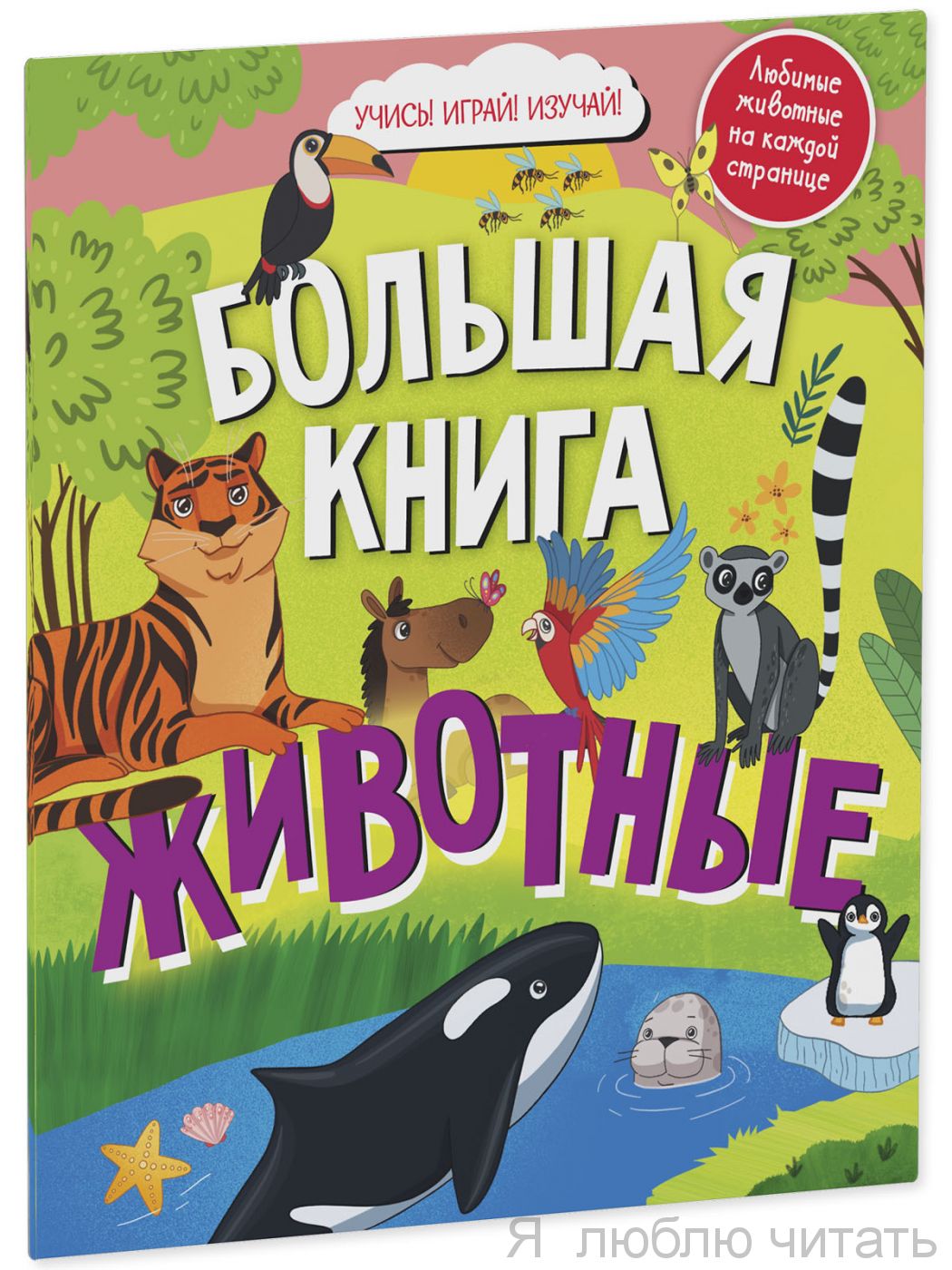 Найди и покажи. Большая книга. Животные
