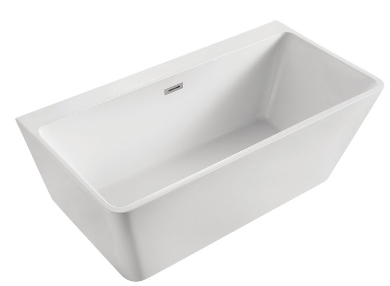 Ванна акриловая Azario OXFORD 1700х830х650, пристенная, OXF17083