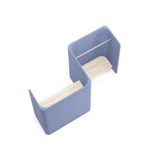 Модульный стол для колл-центра L10-17 серии СПЕЙС