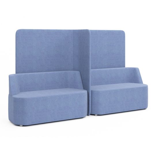 Модульный диван с перегородками для колл-центра L10-4  серии СПЕЙС