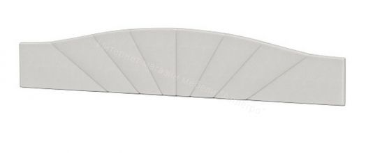 Щит мягкий Александрия ЩМ-106 для кровати КР-106 Серия 3 Бежевый