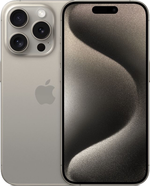 Apple iPhone 15 Pro 512 Гб Natural Titanium (натуральный титан)