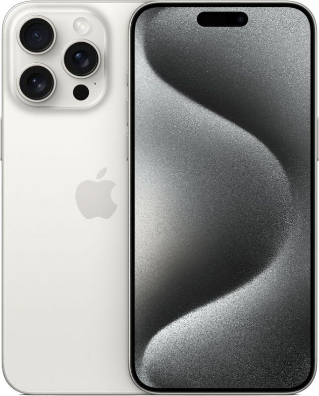 Apple iPhone 15 Pro Max 1 Тб White Titanium (белый титан)