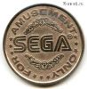 США. Жетон игровой Sega