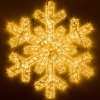 Фигура Arlight ARD-Snowflake-M11-1250x1200-604LED Warm Металл+ПВХ 034261 / Арлайт