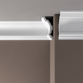 Карниз XPS Polymer Де-Багет ПП 05 80/40 Д2000хШ40хВ80 мм