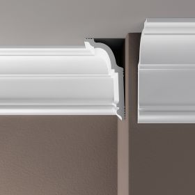 Карниз XPS Polymer Де-Багет ПП 09 120/60 Д2000хШ60хВ120 мм
