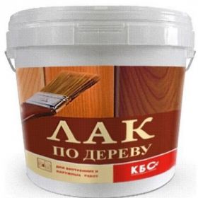 Лак по Дереву КБС БС-86 2.5л Акриловый без Запаха для Внутренних и Наружных Работ.