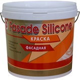 Краска Фасадная Силиконовая КБС БС-920 2.7л Трещиностойкая, Паропроницаемая, Водостойкая.