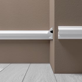 Молдинг XPS POLYMER Де-Багет М 1 40/15 Д2000хШ15хВ40 мм