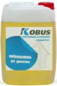 Отбеливатель для Древесины КБС Kobus 10л для Внутренних и Наружных Работ.