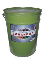 Краска Фасадная Силиконовая Всесезонная Красбыт СИЛАКРОЛ 25 кг Нанесение до -15°C.