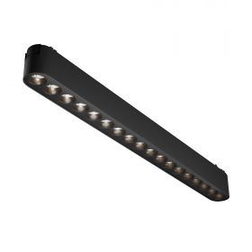 Трековый Однофазный Магнитный Светодиодный Светильник Maytoni Radity Points TR082-1-18W4K-M-B Черный, Металл.