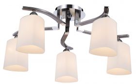 Люстра Потолочная Freya Sol FR5454CL-05CH Хром, Металл / Фрея.