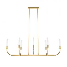 Люстра на Штанге Maytoni Deja Vu MOD423CL-08C Золото, Белый.