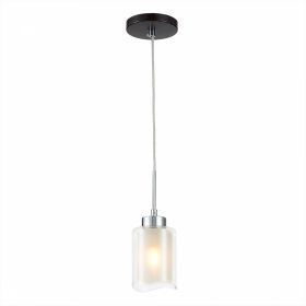 Подвесной Светильник Citilux Фортуна CL156112 Венге Хром / Ситилюкс.
